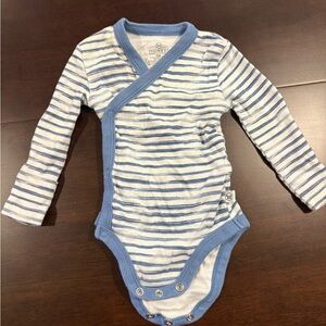 Honest Baby kimono bodysuit newborn onesie three pack organic cotton